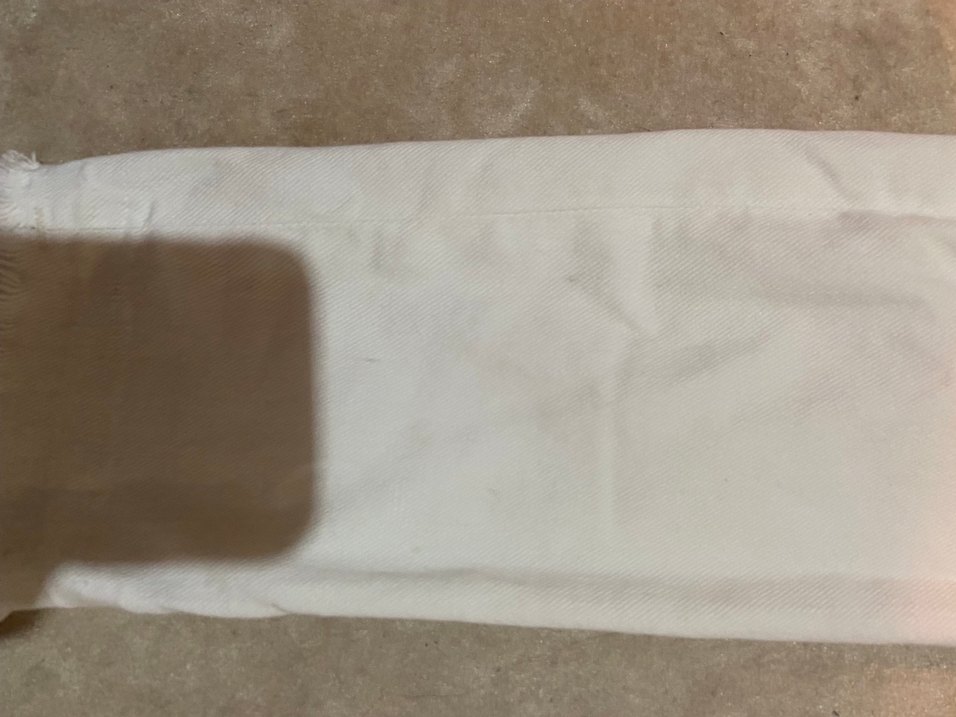 Beyaz kot pantolon - Görsel 4