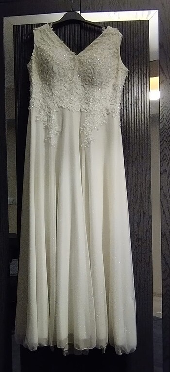 Diğer Dantel detaylı nikah elbisesi