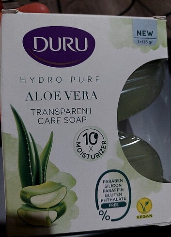 Duru Hydro Pure Aloe Vera Sabunu 2 x 135 G