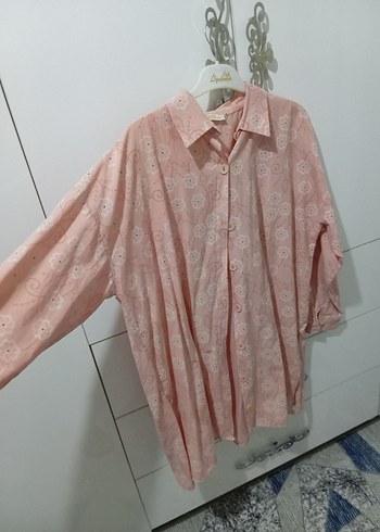 Diğer Dantel Detaylı Pembe Bohem Kadın Şal