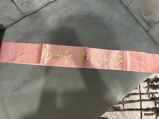  Beden Renk Bride to be malzemeleri