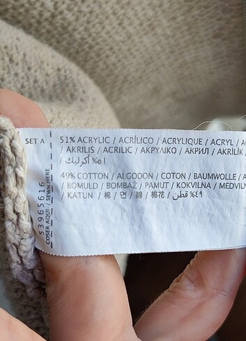 Mango Bej Kısa Asimetrik Kesim Örme Ceket - Görsel 7