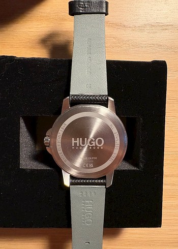 Hugo Boss Siyah Gerçek Deri Erkek Saati - Görsel 4