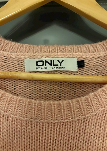 Only Şeker Pembesi Kazak - Görsel 4