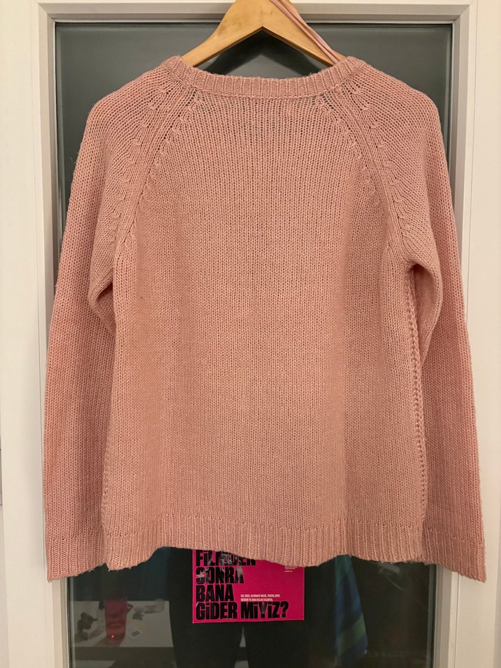 Only Şeker Pembesi Kazak - Görsel 2