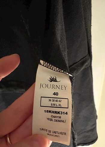 Journey Koyu Yeşil Rahat Kesim Kapüşonlu Üst - Görsel 5