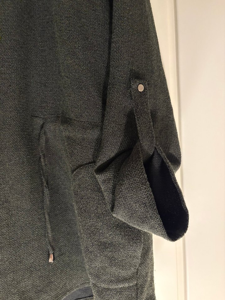 Journey Koyu Yeşil Rahat Kesim Kapüşonlu Üst - Görsel 3