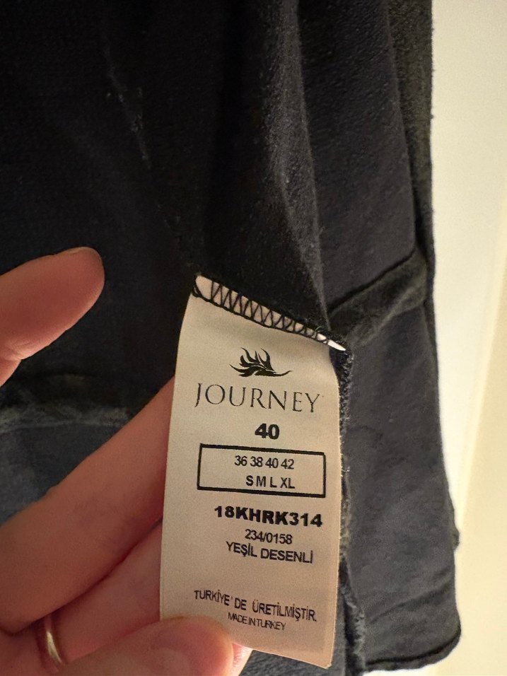 Journey Koyu Yeşil Rahat Kesim Kapüşonlu Üst - Görsel 5