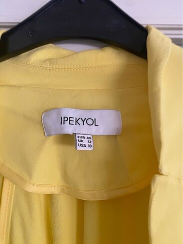 40 Beden sarı Renk Sarı Blazer Ceket ????