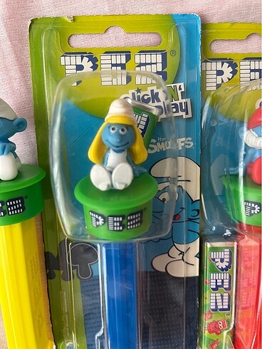 Beden Renk Pez koleksiyonluk şirinler