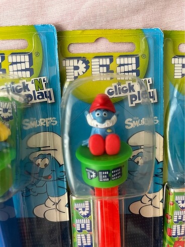 Beden Pez koleksiyonluk şirinler