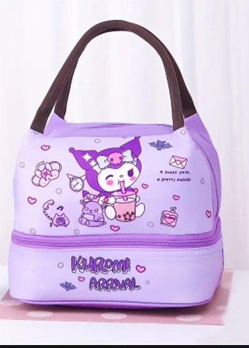 Renkli Çocuk Beslenme Çantası (1 Adet) - Görsel 9