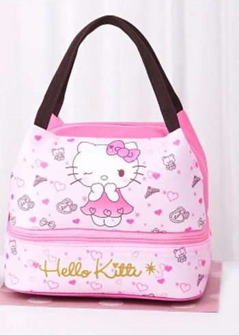 Renkli Çocuk Beslenme Çantası (1 Adet) - Görsel 7