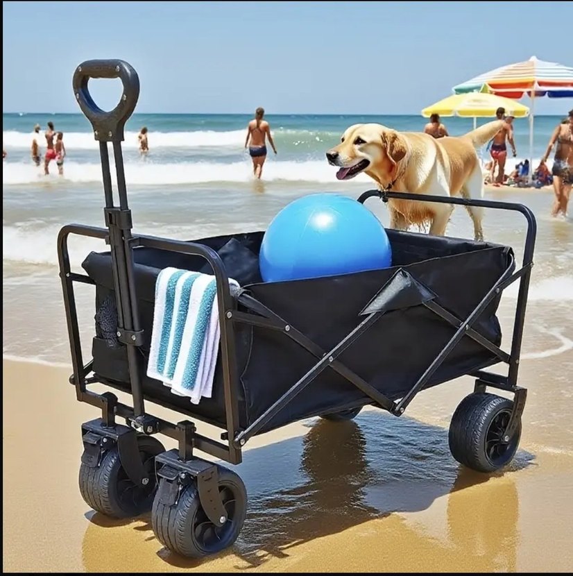 Maxi Vagon Araba (SİYAH KALIN TEKER) - Görsel 5