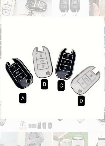 Peugeot, Citroen ve Opel Anahtar Kılıfı