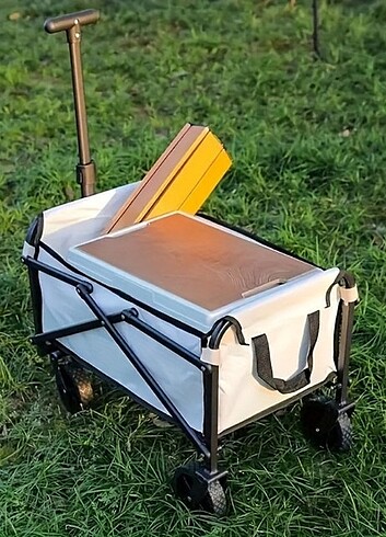 Diğer Beden beyaz Renk Mini Vagon Araba (Bej)