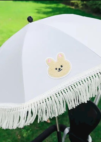 Çocuk Sandalye Şevsiyesi ( Tavşan Desen) - Görsel 8