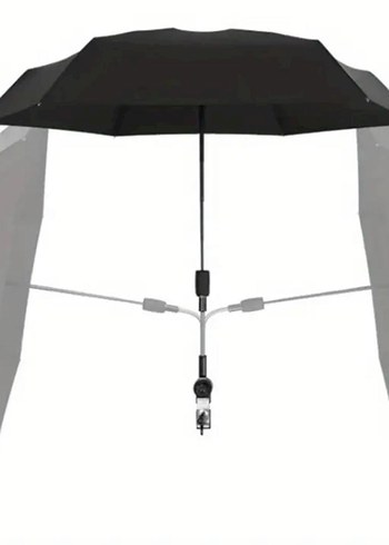 Sandalye/Puset Şemsiye Güneşliği (Mavi) - Görsel 5