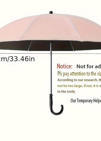 Sandalye/Puset Şemsiye Güneşliği (Mavi) - Görsel 9