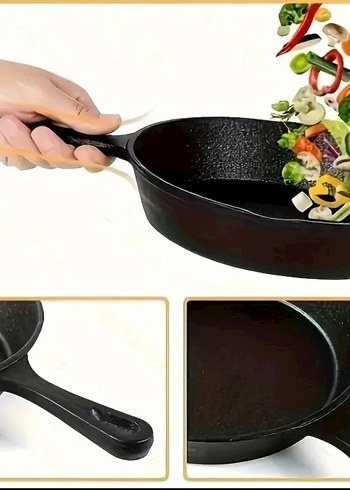 Dökme Demir Tava (26 cm) - Görsel 7