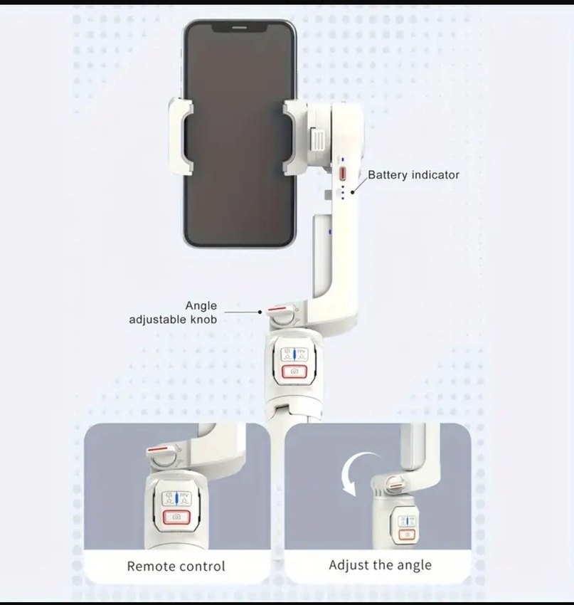 Pocket A10 Gimbal Tripot - Görsel 4