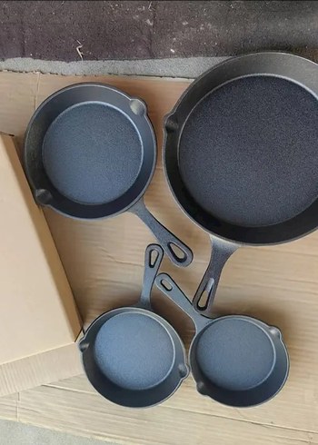 Dökme Demir Tava (20 cm) - Görsel 2