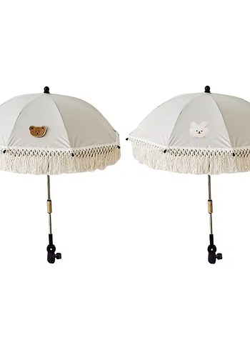 Çocuk Sandalye Şemsiyesi ( Ayıcık Desen) - Görsel 3