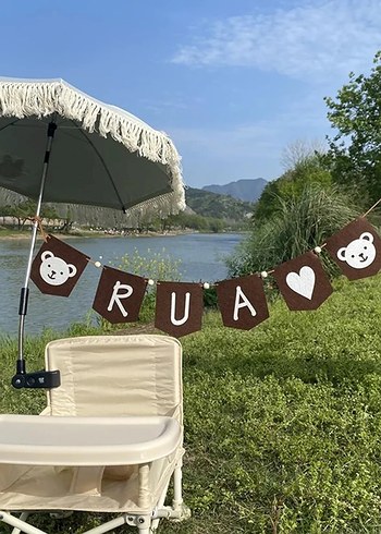 Çocuk Sandalye Şemsiyesi ( Ayıcık Desen) - Görsel 5