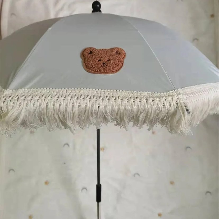 Çocuk Sandalye Şemsiyesi ( Ayıcık Desen) - Görsel 2