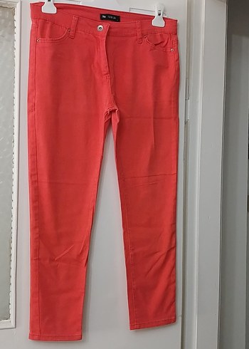 narçiçeği rengi  Pantolon - Görsel 3