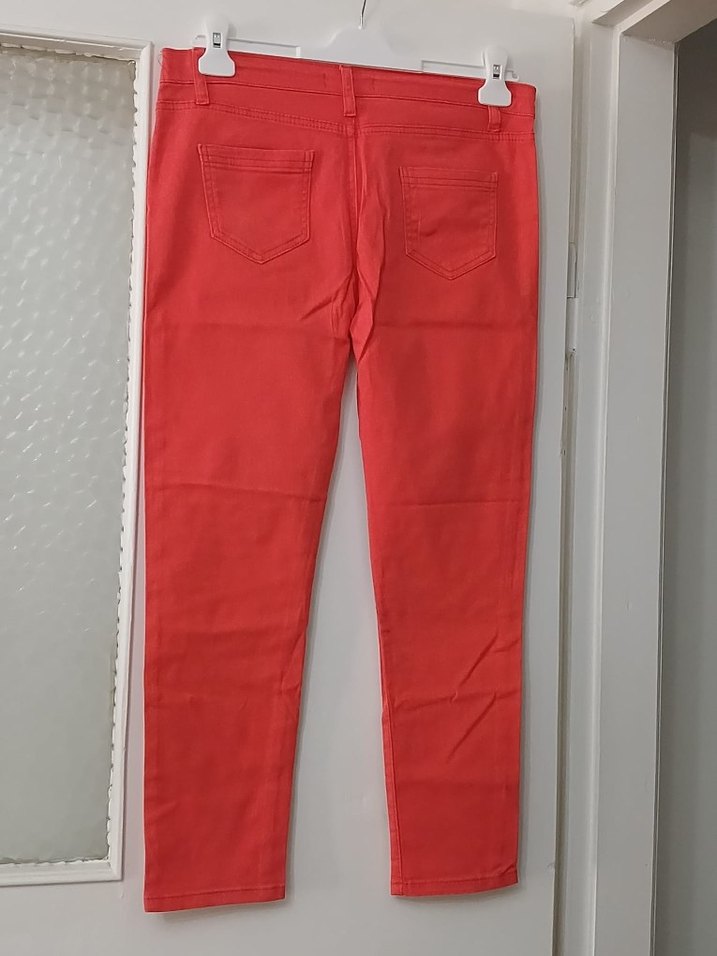 narçiçeği rengi  Pantolon - Görsel 2