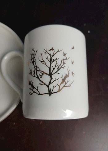 hayat Ağaç Desenli 6adet Fincan ve Tabak takımı - Görsel 6