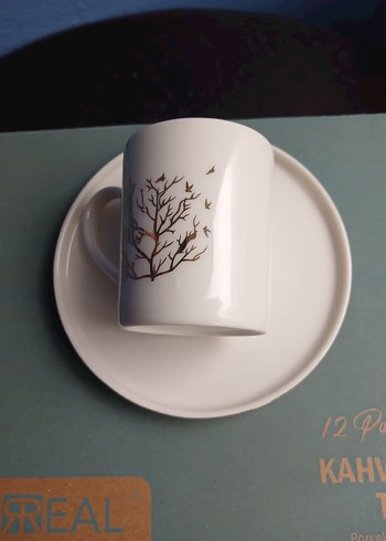 hayat Ağaç Desenli 6adet Fincan ve Tabak takımı - Görsel 9