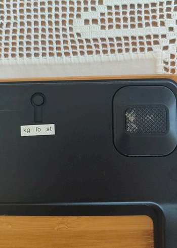 Bambu Dijital Banyo Tartısı Bej - Görsel 6