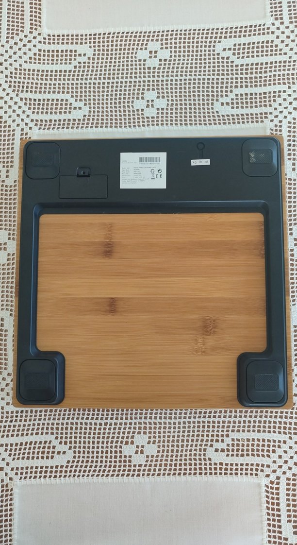 Bambu Dijital Banyo Tartısı Bej - Görsel 4