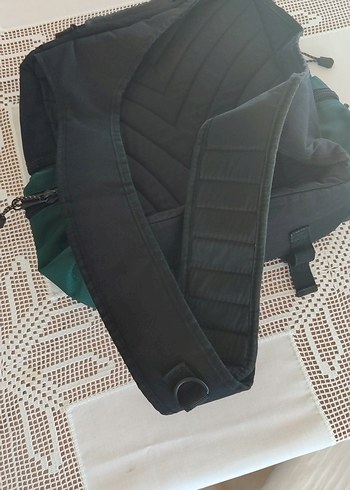 Fermuarlı Yeşil Biker Sırt Çantası - Görsel 6