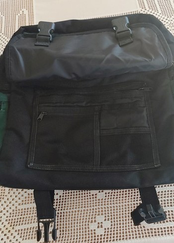 Camel Active Fermuarlı Yeşil Biker Sırt Çantası