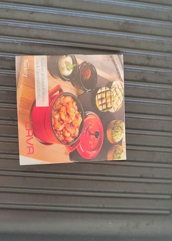 LAVA Döküm Demir Izgara Tava 26x26 cm Siyah - Görsel 9