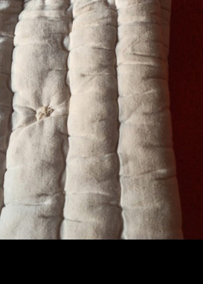 Bordo saten yorgan - Görsel 5