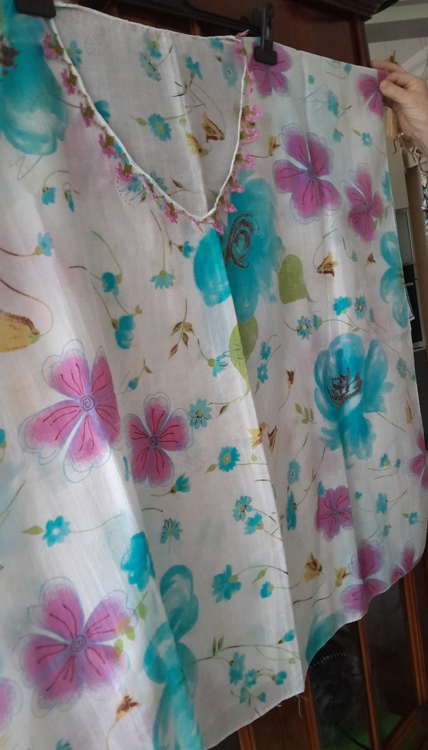 Bohem Çok Renkli Uzun Pareo V Yaka - Görsel 4