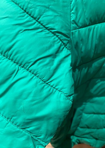 Benetton - Ince Puffer Mont - Görsel 6