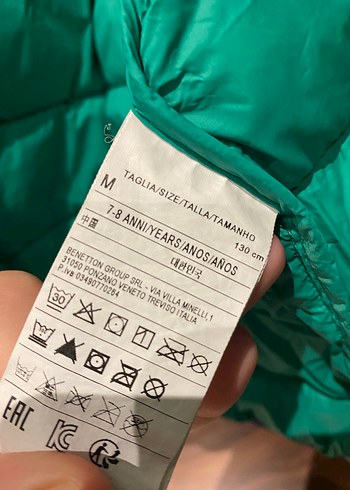 Benetton - Ince Puffer Mont - Görsel 5