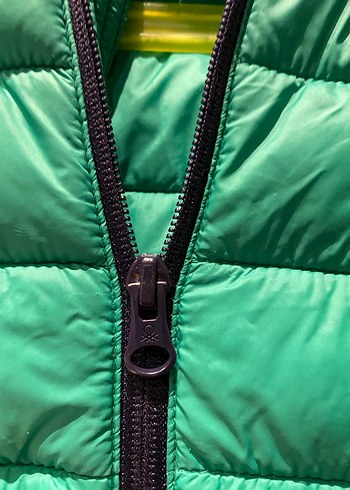 Benetton - Ince Puffer Mont - Görsel 3