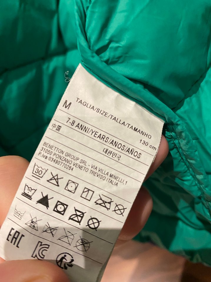 Benetton - Ince Puffer Mont - Görsel 5