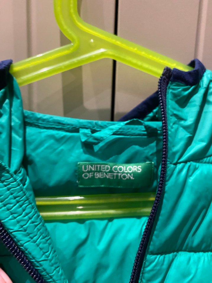 Benetton - Ince Puffer Mont - Görsel 4