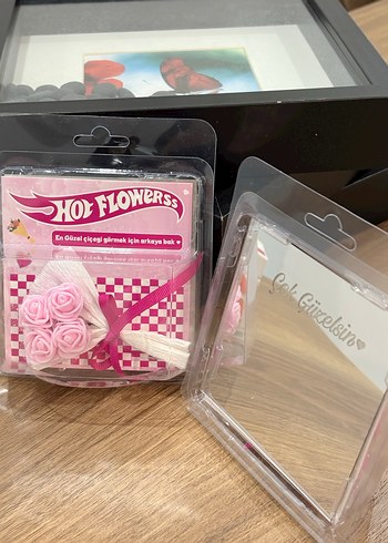 Pembe Hotflowers aynalı - Görsel 5
