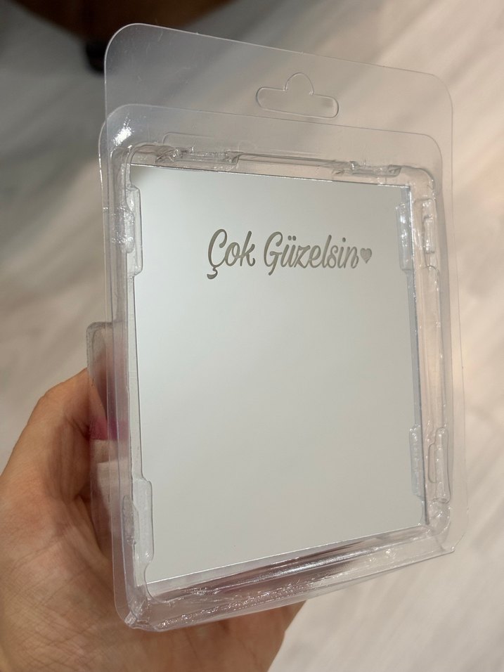 Pembe Hotflowers aynalı - Görsel 4