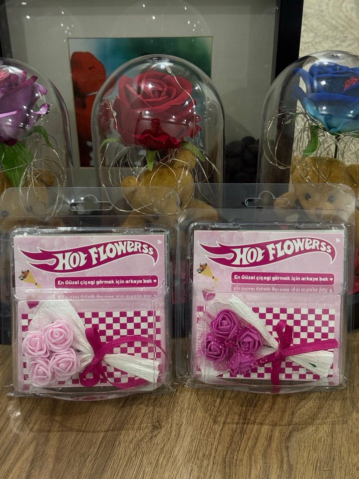 Pembe Hotflowers aynalı - Görsel 3