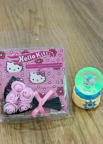 Hello Kity Hotflowers & Kar Küresi - Görsel 2