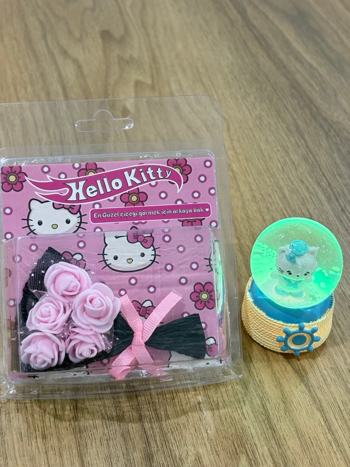 Hello Kity Hotflowers & Kar Küresi - Görsel 2